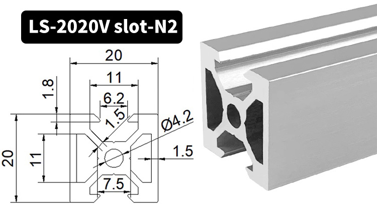 2020 V slot (3) Ranura 2020 V (3)