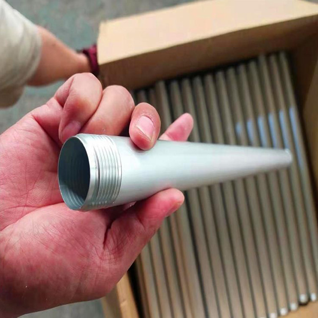 Aluminum pipe Tubo de aluminio
