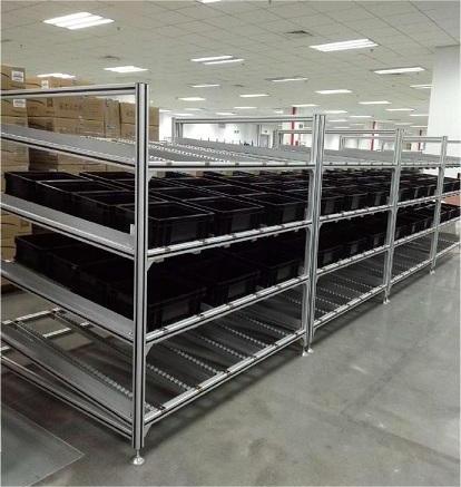 Aluminum profile shelf Estante de perfil de aluminio