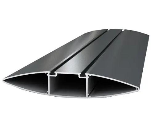 aluminum louver profile perfil de rejilla de aluminio