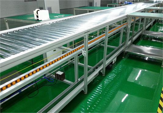 roller conveyor transportador de rodillos