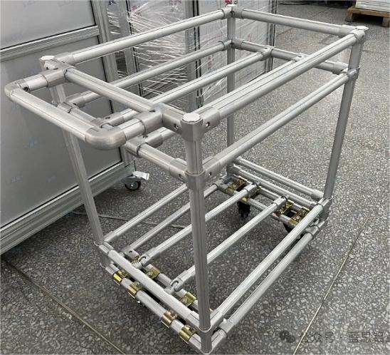 aluminum profile trolleys (2) carros de perfil de aluminio (2)