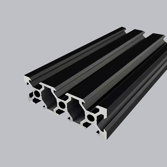 Perfil de extrusión de aluminio con carril lineal con ranura de 2060 V 