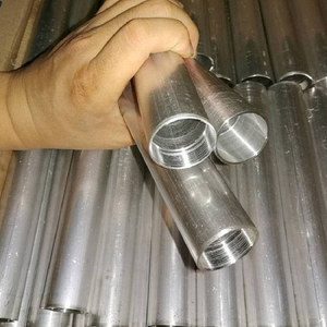 6061 6063 Tubo redondo de extrusión de aluminio sin costura anodizado